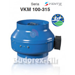 Wentylator kanałowy - Vents VKM 125