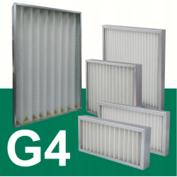 Filtr kasetowy metalowy 293 x 879 x 90 G4 Orwat