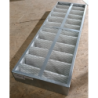 Filtr kasetowy metalowy 293 x 879 x 90 G4 Orwat