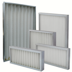 Filtr kasetowy metalowy 592x592x150 G4  Krakfil