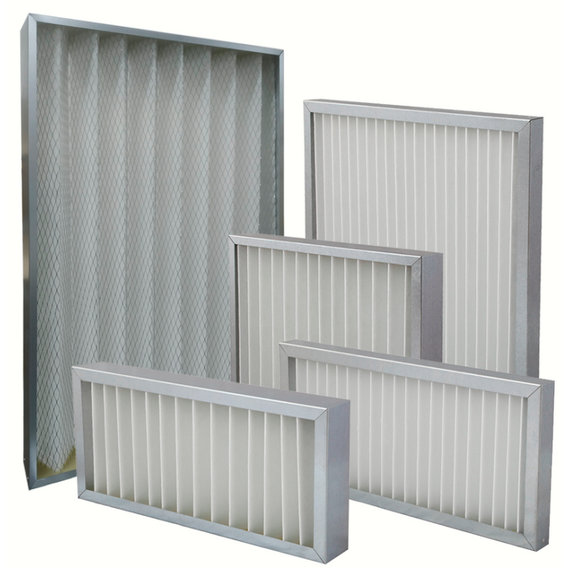 Filtr kasetowy metalowy 592x592x150 G4  Krakfil