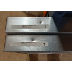 Filtr kasetowy 592 x 639 x 48 metalowy F5