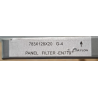 Filtr kasetowy 783 x 128 x 20 metalowy G4