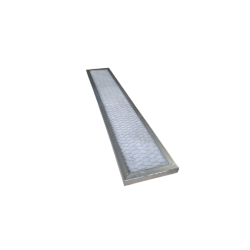 Filtr kasetowy 783 x 128 x 20 metalowy G4