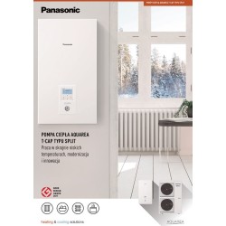 Pompa ciepła Panasonic T-Cap 9kW KIT‑WXC09H3E5 (WH-UX09HE5 / WH-SXC09H3E5)