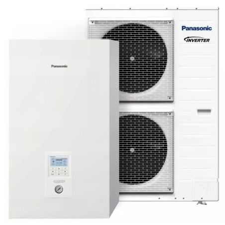 Pompa ciepła Panasonic AQUAREA 12KW KIT-WQC12H9E8 WH-UQ12HE8/WH-SQC12H9E8