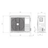 Pompa ciepła Hisense AHW-080HCDS1/AHM-080HCDSAA Hi-Therma Split 8,0 kW
