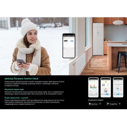 Pompa ciepła Panasonic Aquarea EcoFleX (WH-ADF0309J3E5CM, CU-2WZ71YBE5, S-71WF3E)