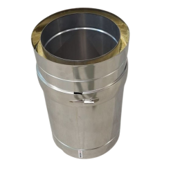 Rura  Ø 250 mm dł. 500 mm  JEREMIAS 205-DWETN14250 DW-ECO/ETN komin stalowy