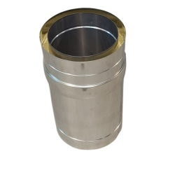 Rura  Ø 250 mm dł. 500 mm  JEREMIAS 205-DWETN14250 DW-ECO/ETN komin stalowy