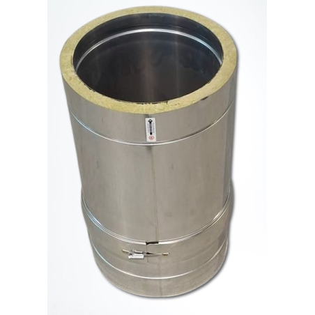 Rura  Ø 250 mm dł. 500 mm  JEREMIAS 205-DWETN14250 DW-ECO/ETN komin stalowy