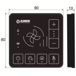 Panel sterujący S80 do Rekuperatora Reneo Blauberg