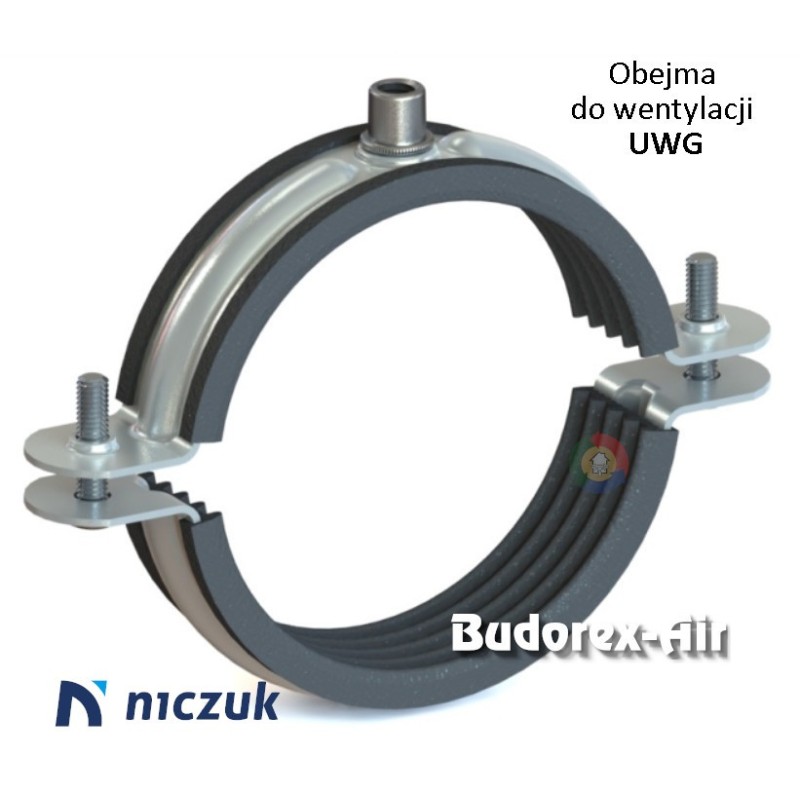 Obejma do wentylacji UWG 800 Niczuk