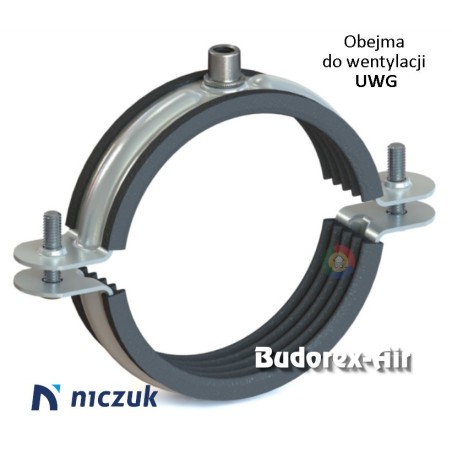 Obejma do wentylacji UWG 800 Niczuk