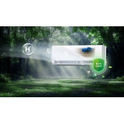 Klimatyzator ścienny TCL BreezeIN 2.0 TAC-24CHSD/UG11V3AHB Heat Pump Inverter R32 WI-FI (7,03 kW)